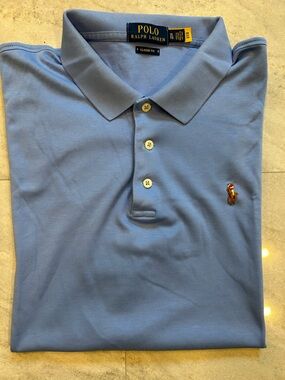 Polo by Ralph Lauren Light Blue Short-Sleeve Polo